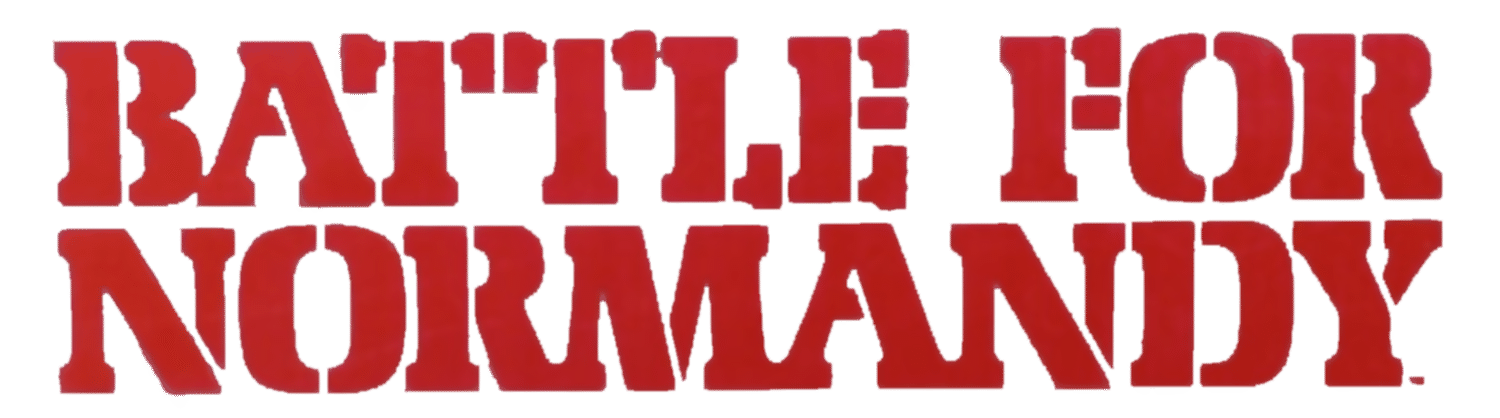 Battle For Normandy logo for Commodore 64